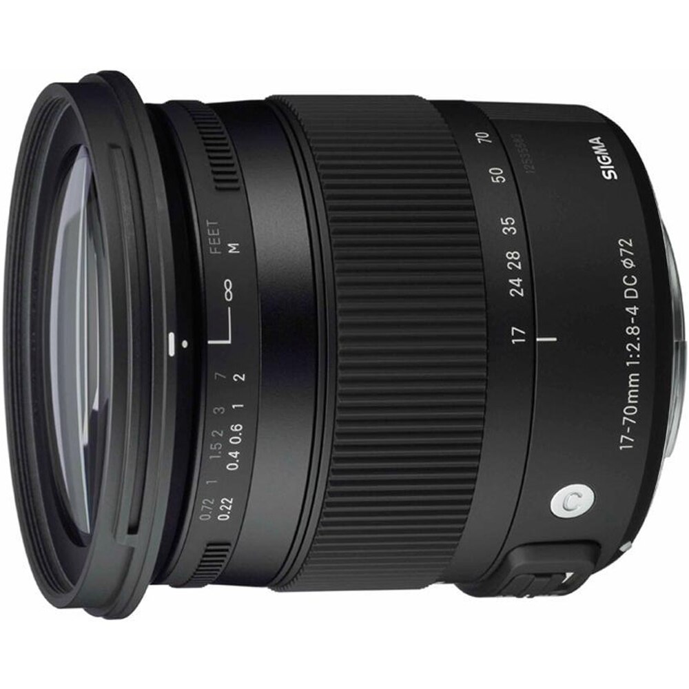 Obiectiv Sigma 17-70mm f/2.8-4.0 DC Macro OS HSM compatibil Nikon Obiectiv Sigma 17-70mm f/2.8-4.0 DC Macro OS HSM compatibil Nikon